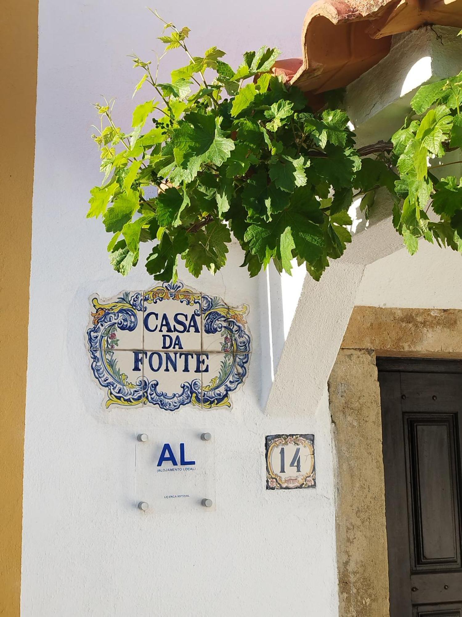 Casa Da Fonte Villa Alviobeira Buitenkant foto